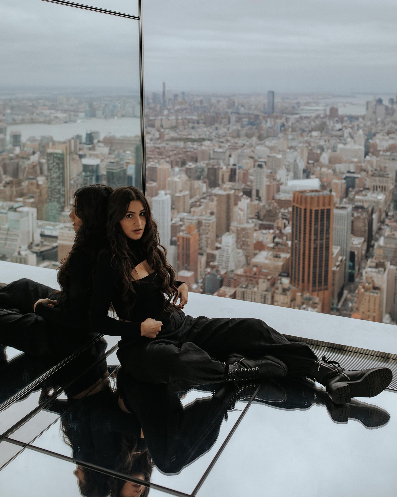 New York City Influencer at Summit One Vanderbilt showing things to do in summer